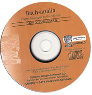 Bachanalia CD choral sheet music cover